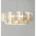 Lustra Japandi White 80x80x35 cm - imagine 3