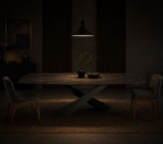 Masa dining Stone 180x90x75cm - imagine 4