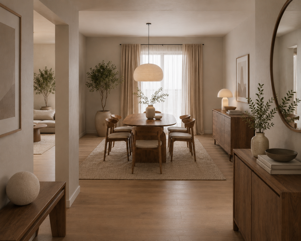 Masa de dining din lemn de pin Aura 160x60x75 cm - imagine 3