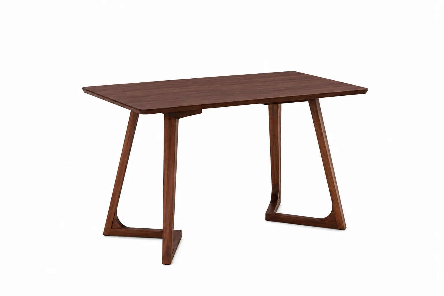 AU104-120-WALNUT00003 Masa dining dreptunghiulara TERRA Walnut 120x70x75 cm - imagine 1