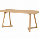 Masa dining dreptunghiulara Terra Oak 160x80x75 cm