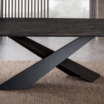Masa dining Stone 160x80x75cm - imagine 4