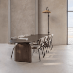 Masa de dining din lemn de pin Aura 160x60x75 cm - imagine 4