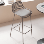 Scaun bar metalic Cyprus Grey - imagine 3