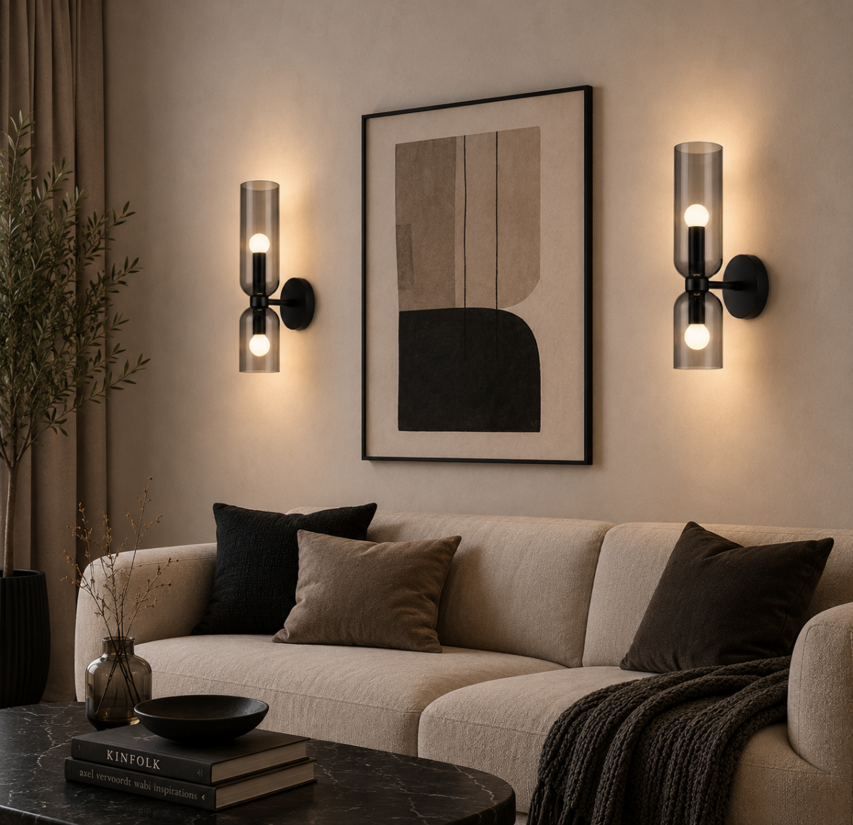 Aplica perete Bello Black - imagine 2