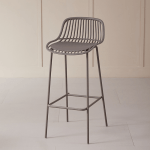 Scaun bar metalic Cyprus Grey - imagine 4