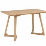 Masa dining dreptunghiulara TERRA OAK 120x70x75 cm