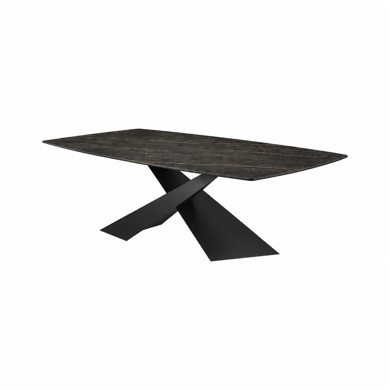 Masa dining stone AU107 Masa dining Stone 160x80x75cm - imagine 1