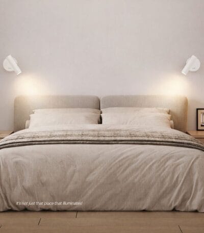 Aplica LED din metal White cu spot directionabil - imagine 3 - Homuse