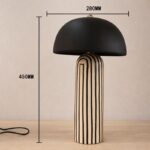 Lampa de masa din ceramica Zebra - imagine 4 - Homuse