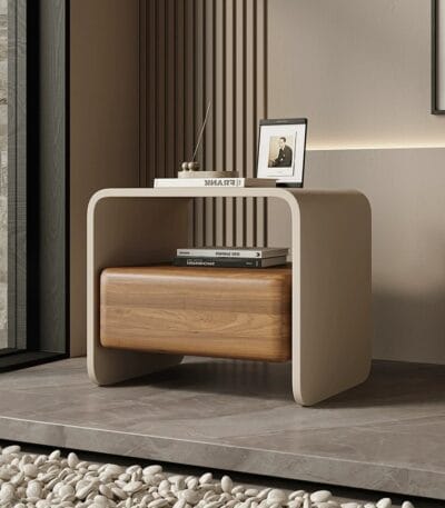 Noptieră cu sertar DUO MDF - imagine 3 - Homuse
