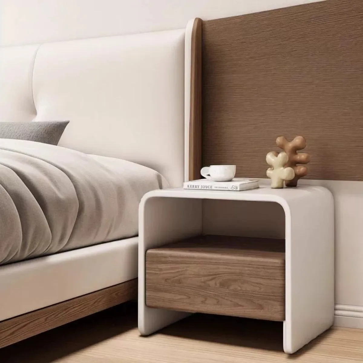 Noptieră cu sertar DUO MDF - imagine 6 - Homuse