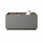 Noptiera lemn Blocka modulara 40x40x23.5 cm Khaki - Homuse