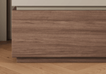 Noptiera lemn Blocka modulara 40x40x23.5 cm Walnut - imagine 4 - Homuse