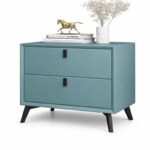 Noptieră premium din MDF Paris Green - imagine 2 - Homuse