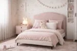 Noptieră premium din MDF Paris Pink - imagine 3 - Homuse