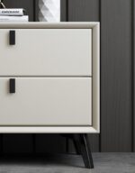 Noptieră premium din MDF Paris White - imagine 6 - Homuse
