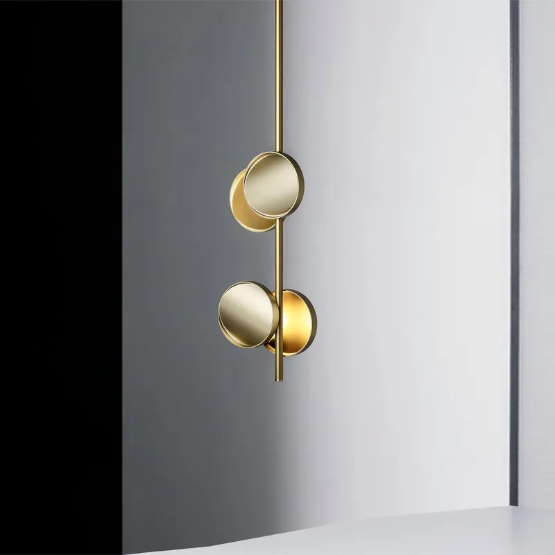 Pendul decorativ cu design arhitectural, finisaj auriu 140cm - imagine 4 - Homuse