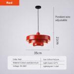 Pendul modern cu design geometric - imagine 4 - Homuse