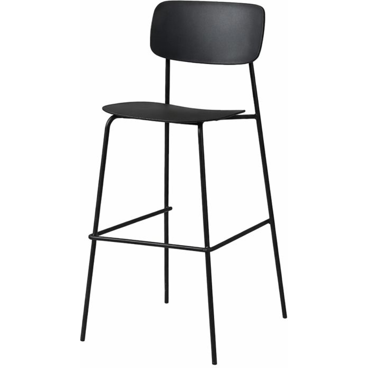 Scaun bar Slim Black - imagine 5 - Homuse