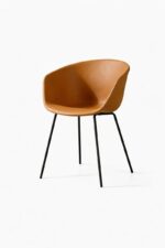 Scaun dining Aura Brown - imagine 2 - Homuse