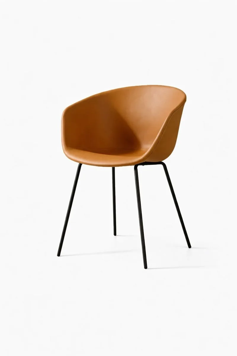 Scaun dining Aura Brown - imagine 2 - Homuse