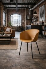 Scaun dining Aura Brown - imagine 3 - Homuse
