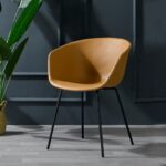 Scaun dining Aura Brown - imagine 5 - Homuse