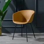 Scaun dining Aura Brown - imagine 5 - Homuse