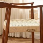 Scaun dining cu șezut împletit Nordic Wood Walnut - imagine 6 - Homuse