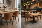 Scaun dining Novo Brown - imagine 3 - Homuse