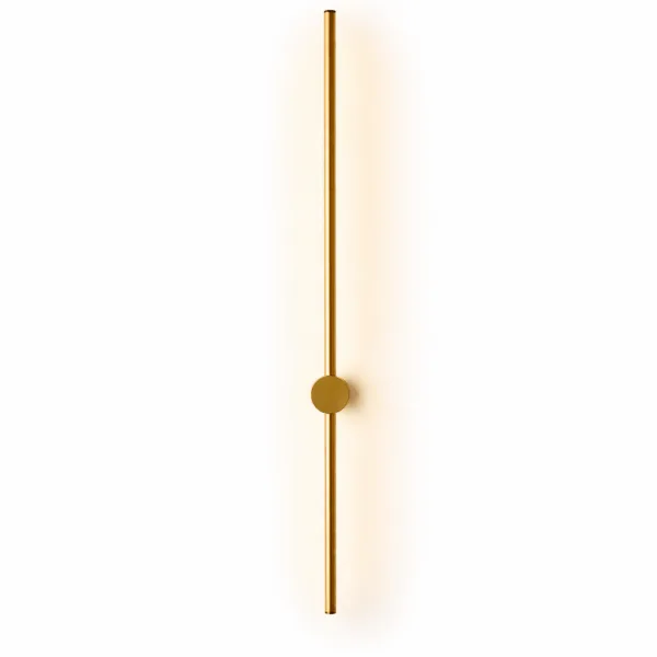 Aplica LED Slim Gold lumina neutra 100 cm - imagine 3 - Homuse