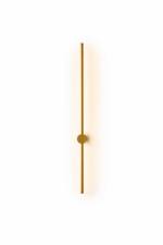 Aplica LED Slim Gold lumina neutra 80 cm - imagine 2 - Homuse