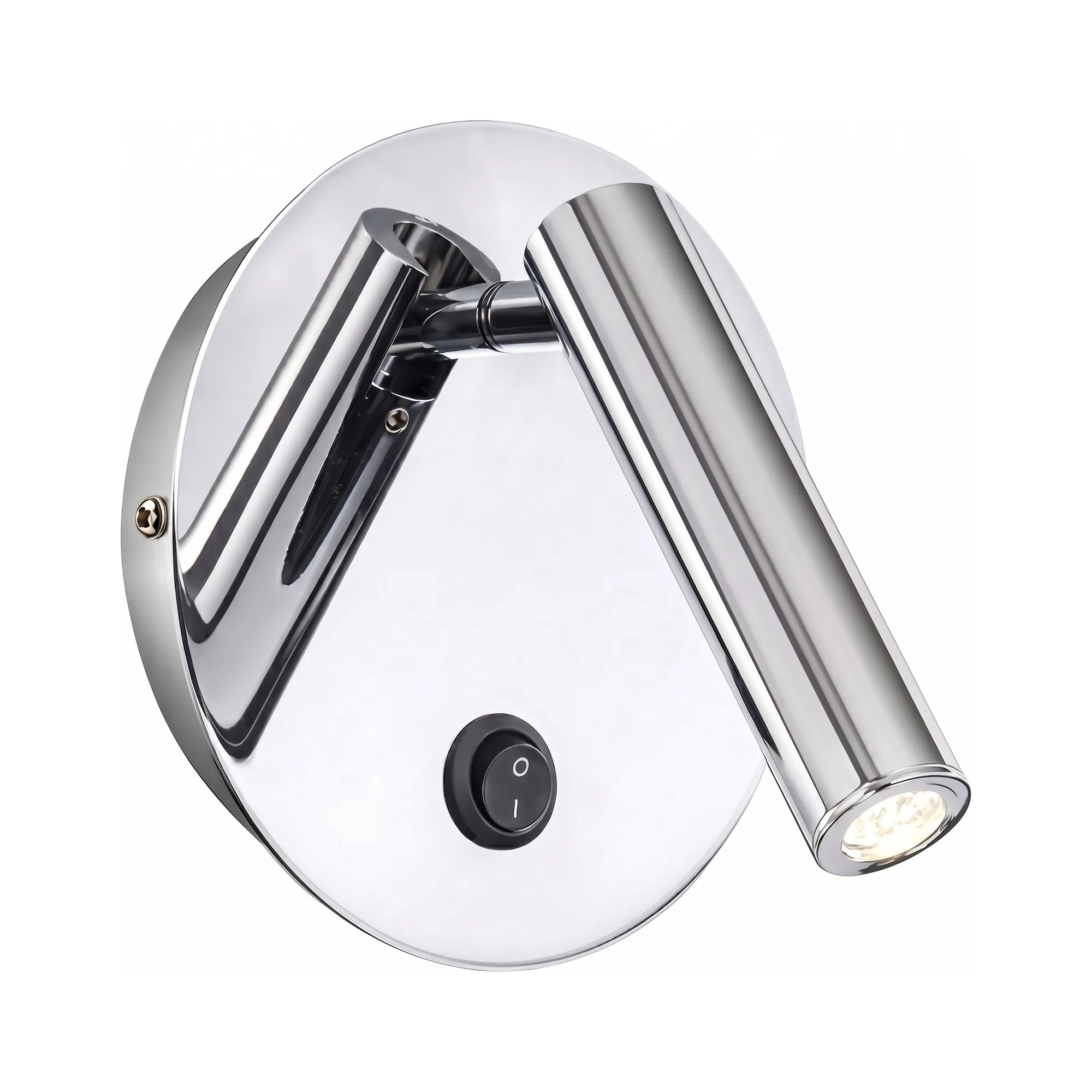Aplica argintie din metal cu LED - Homuse