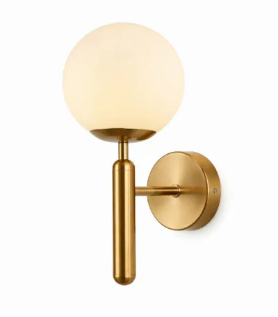 Aplica de perete cu glob de sticla mat - Homuse