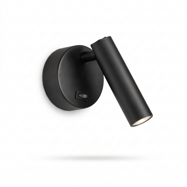 Aplica LED din metal Black cu spot directionabil - Homuse