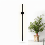 Aplica LED Slim Black lumina neutra 100 cm - Homuse