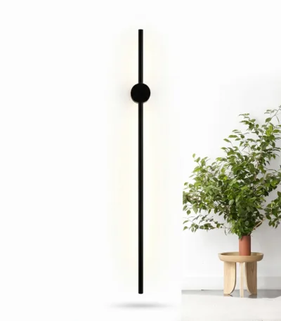 Aplica LED Slim Black lumina neutra 100 cm - Homuse