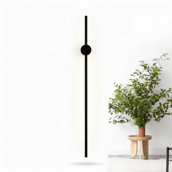 Aplica LED Slim Black lumina neutra 100 cm - Homuse