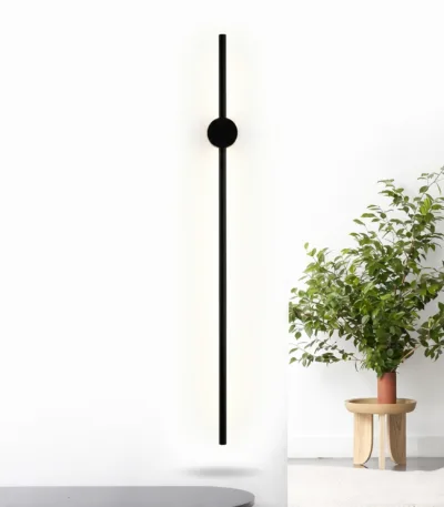 Aplica LED Slim Black lumina neutra 80 cm - Homuse
