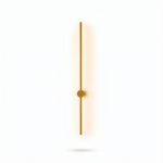 Aplica LED Slim Gold lumina neutra 80 cm - Homuse