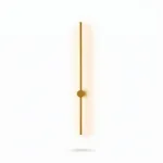 Aplica LED Slim Gold lumina neutra 80 cm - Homuse