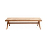 Bancheta Premium Ratan  128x45x45cm - Homuse