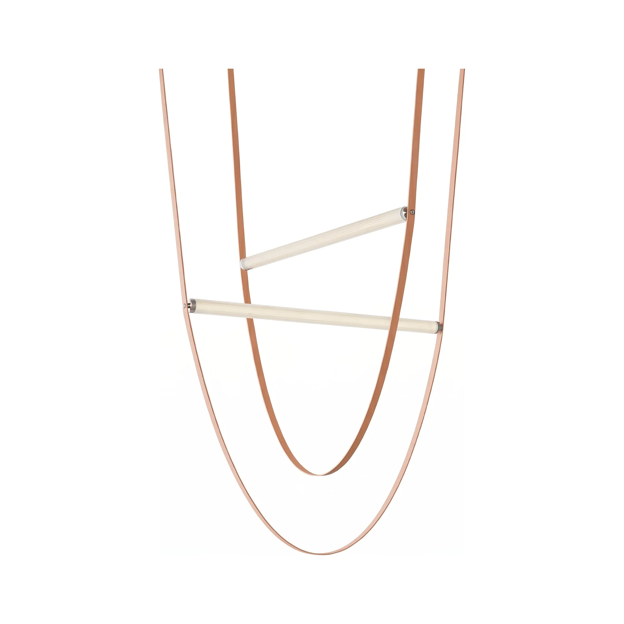 Corp de iluminat suspendat modern din piele 120 cm - Homuse