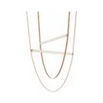 Corp de iluminat suspendat modern din piele 150 cm - Homuse