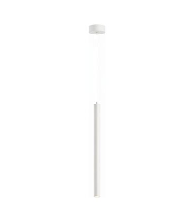 Corp de iluminat suspendat, stil minimalist, finisaj alb 30 cm - Homuse