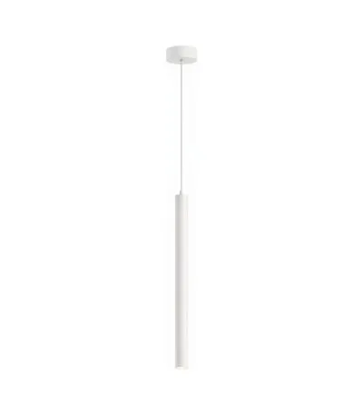 Corp de iluminat suspendat, stil minimalist, finisaj alb 30 cm - Homuse