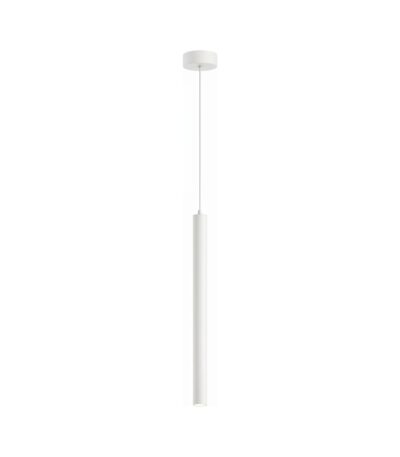 Corp de iluminat suspendat, stil minimalist, finisaj alb 50cm - Homuse