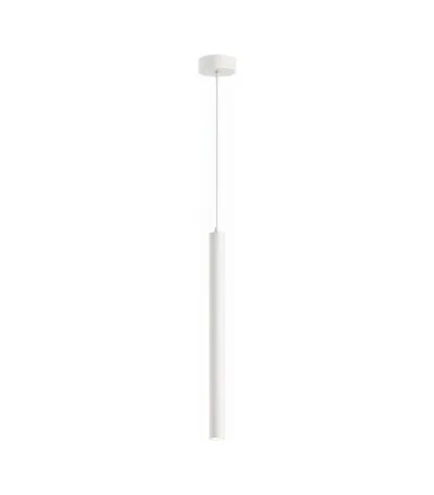 Corp de iluminat suspendat, stil minimalist, finisaj alb 50cm - Homuse