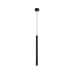 Corp de iluminat suspendat, stil minimalist, finisaj negru 30 cm - Homuse